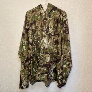Kryptek Hoodie Men’s 2XL Camouflage Senora Hooded Shirt Lightweight Hot Weather